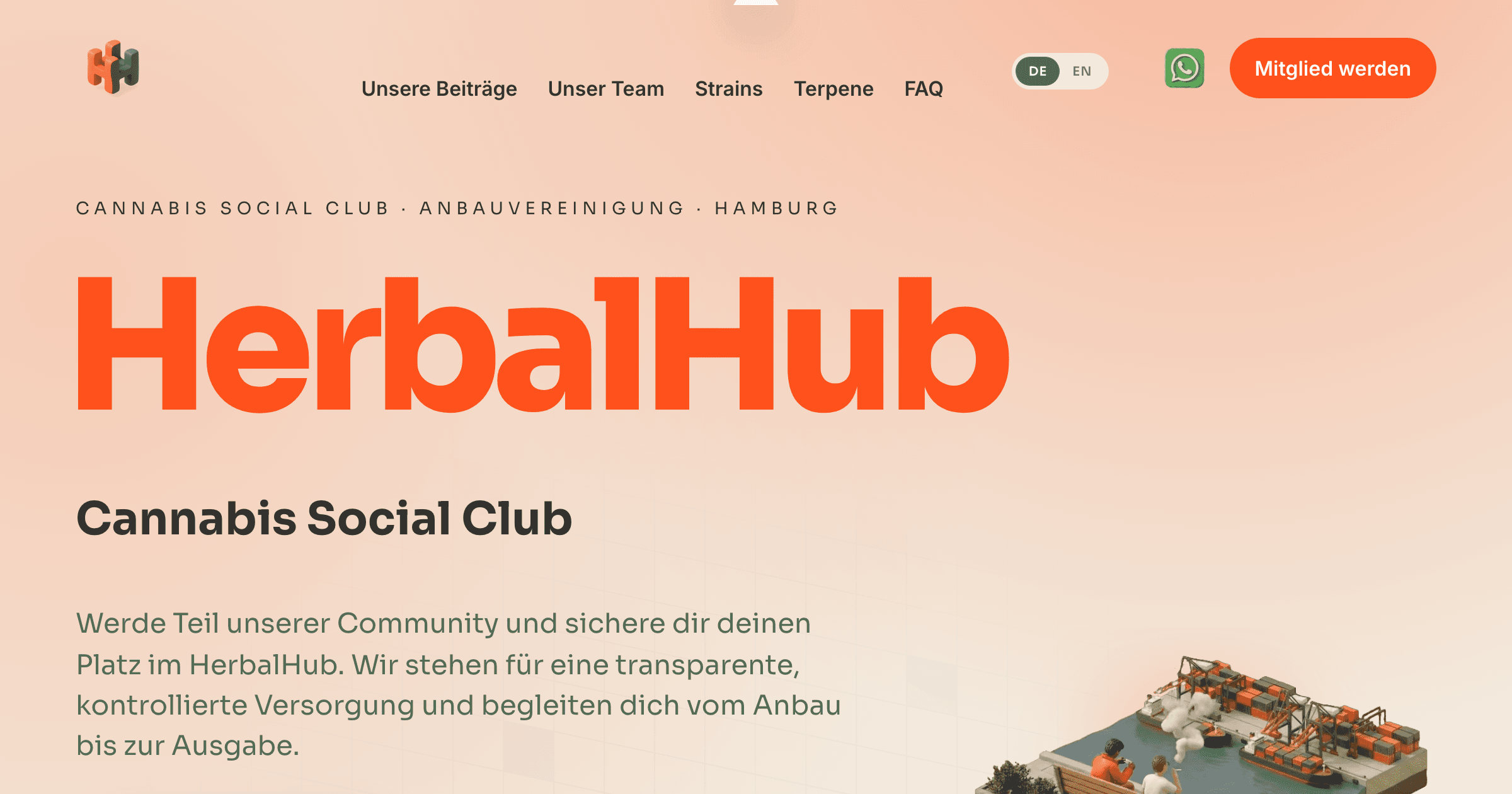 HerbalHub Cannabis Social Club Platform