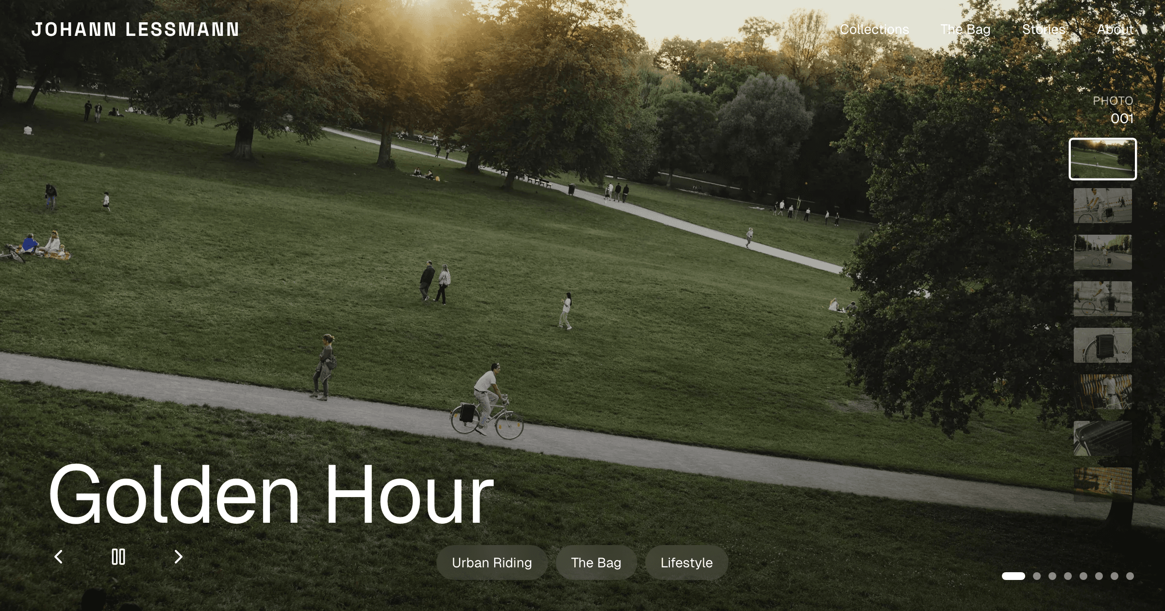 Johann Lessmann – Premium Fahrradtaschen Showcase